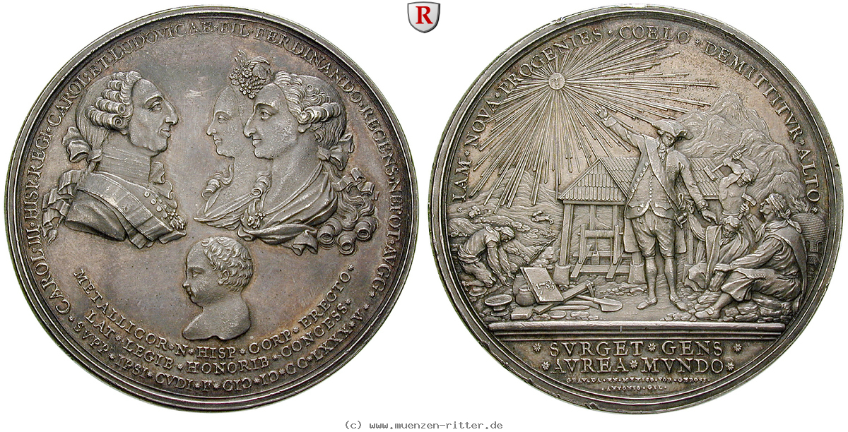 Klicken Sie auf das Bild um es auf Ihrem Rechner zu speichern mexiko-carlos-iii-silbermedaille/81189.jpg
