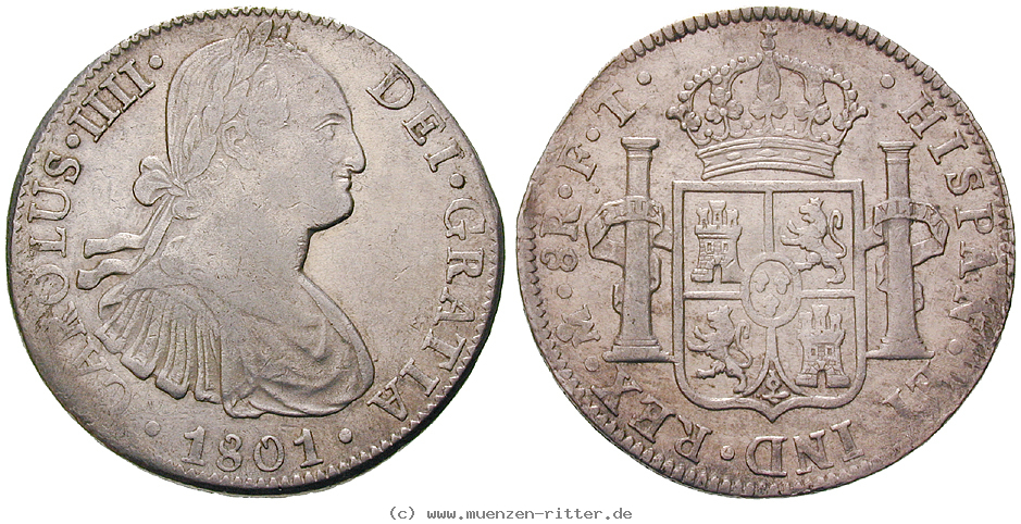 Klicken Sie auf das Bild um es auf Ihrem Rechner zu speichern mexiko-carlos-iv-8-reales/13136.jpg