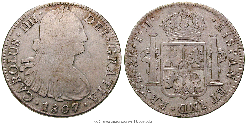Klicken Sie auf das Bild um es auf Ihrem Rechner zu speichern mexiko-carlos-iv-8-reales/13141.jpg