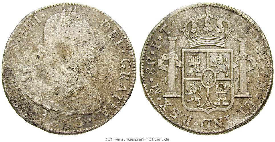 Klicken Sie auf das Bild um es auf Ihrem Rechner zu speichern mexiko-carlos-iv-8-reales/30594.jpg