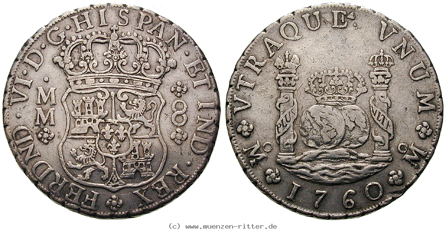 Klicken Sie auf das Bild um es auf Ihrem Rechner zu speichern mexiko-ferdinand-vi-8-reales/13020.jpg
