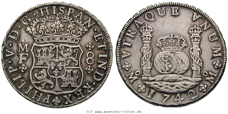Klicken Sie auf das Bild um es auf Ihrem Rechner zu speichern mexiko-philipp-v-8-reales/12964.jpg
