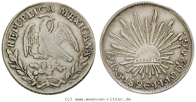 Klicken Sie auf das Bild um es auf Ihrem Rechner zu speichern mexiko-republik-2-reales/14145.jpg