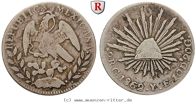 Klicken Sie auf das Bild um es auf Ihrem Rechner zu speichern mexiko-republik-2-reales/14148.jpg