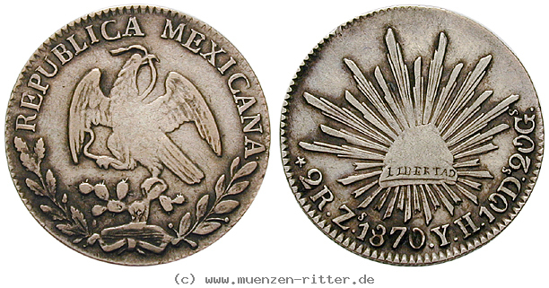 Klicken Sie auf das Bild um es auf Ihrem Rechner zu speichern mexiko-republik-2-reales/14425.jpg