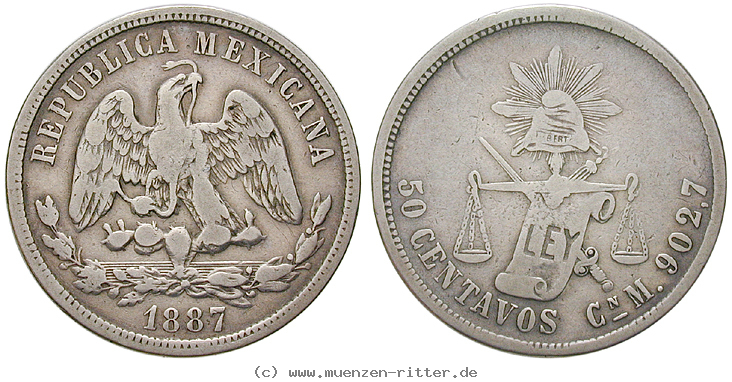 Klicken Sie auf das Bild um es auf Ihrem Rechner zu speichern mexiko-republik-50-centavos/13974.jpg
