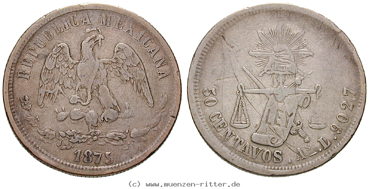 Klicken Sie auf das Bild um es auf Ihrem Rechner zu speichern mexiko-republik-50-centavos/14055.jpg