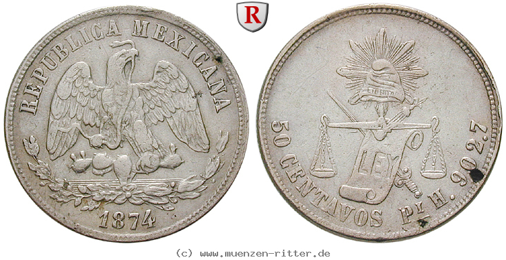 Klicken Sie auf das Bild um es auf Ihrem Rechner zu speichern mexiko-republik-50-centavos/14308.jpg