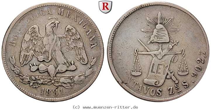 Klicken Sie auf das Bild um es auf Ihrem Rechner zu speichern mexiko-republik-50-centavos/14412.jpg