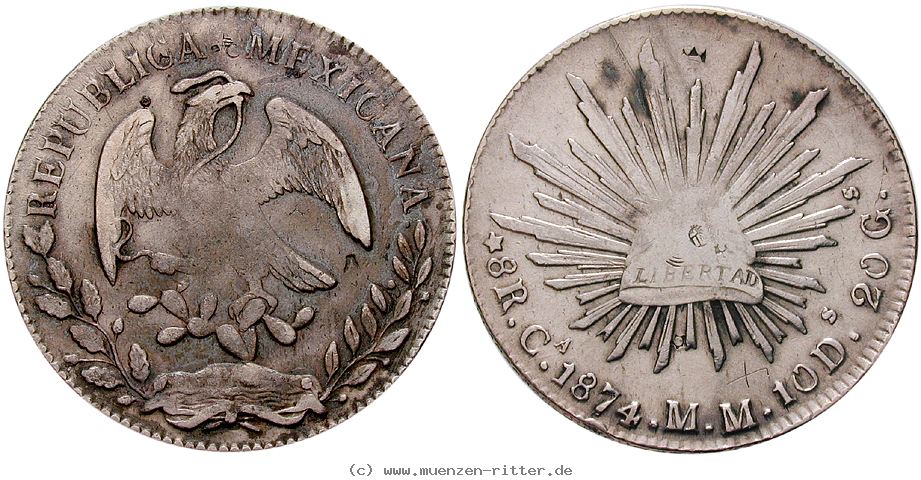 Klicken Sie auf das Bild um es auf Ihrem Rechner zu speichern mexiko-republik-8-reales/13914.jpg