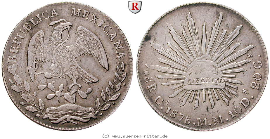 Klicken Sie auf das Bild um es auf Ihrem Rechner zu speichern mexiko-republik-8-reales/13916.jpg