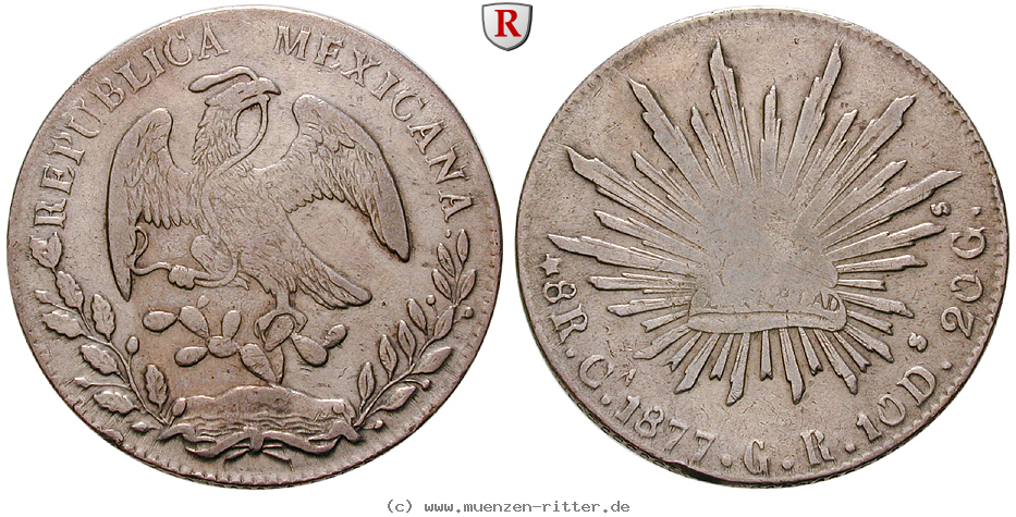Klicken Sie auf das Bild um es auf Ihrem Rechner zu speichern mexiko-republik-8-reales/13919.jpg