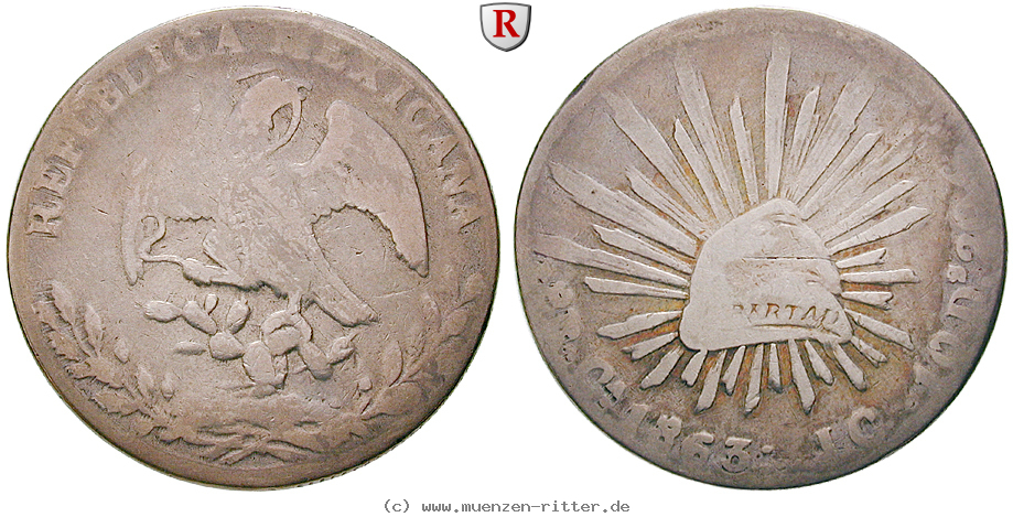Klicken Sie auf das Bild um es auf Ihrem Rechner zu speichern mexiko-republik-8-reales/13938.jpg
