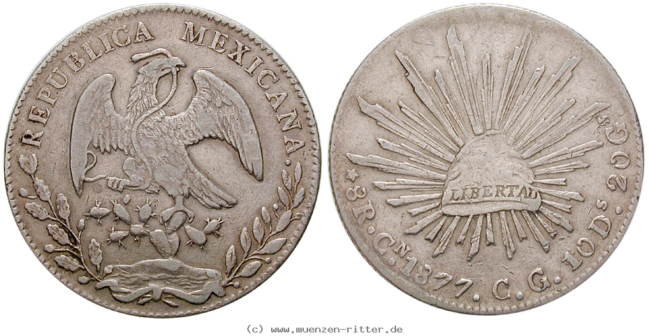 Klicken Sie auf das Bild um es auf Ihrem Rechner zu speichern mexiko-republik-8-reales/13950.jpg