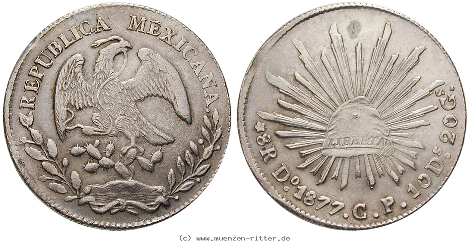 Klicken Sie auf das Bild um es auf Ihrem Rechner zu speichern mexiko-republik-8-reales/13991.jpg