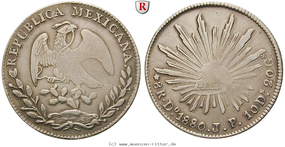 Klicken Sie auf das Bild um es auf Ihrem Rechner zu speichern mexiko-republik-8-reales/13996.jpg