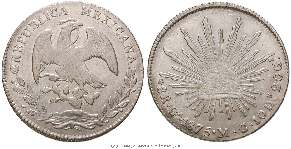 Klicken Sie auf das Bild um es auf Ihrem Rechner zu speichern mexiko-republik-8-reales/14015.jpg