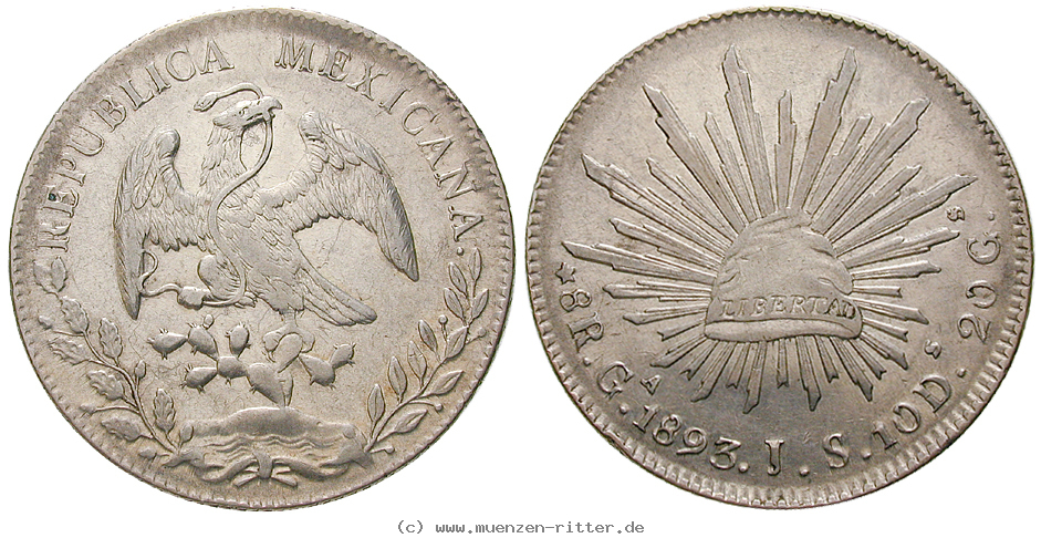 Klicken Sie auf das Bild um es auf Ihrem Rechner zu speichern mexiko-republik-8-reales/14026.jpg