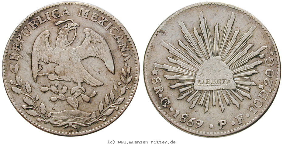 Klicken Sie auf das Bild um es auf Ihrem Rechner zu speichern mexiko-republik-8-reales/14082.jpg