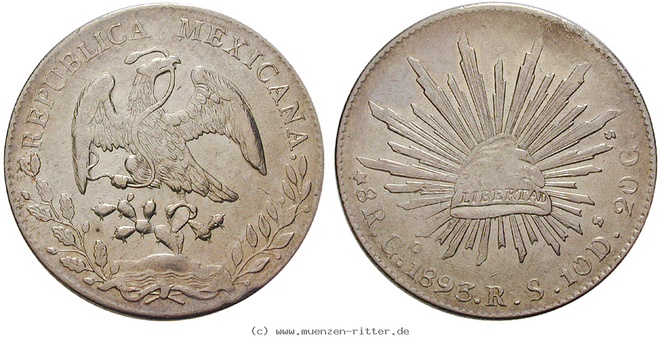 Klicken Sie auf das Bild um es auf Ihrem Rechner zu speichern mexiko-republik-8-reales/14105.jpg