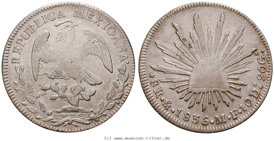 Klicken Sie auf das Bild um es auf Ihrem Rechner zu speichern mexiko-republik-8-reales/14165.jpg