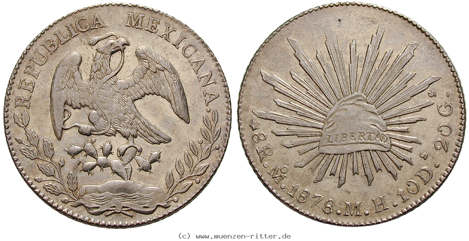 Klicken Sie auf das Bild um es auf Ihrem Rechner zu speichern mexiko-republik-8-reales/14190.jpg