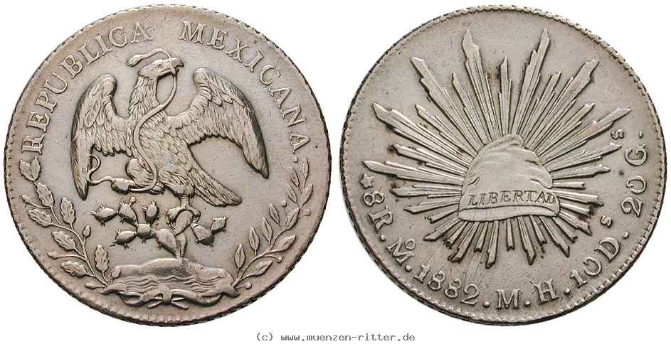 Klicken Sie auf das Bild um es auf Ihrem Rechner zu speichern mexiko-republik-8-reales/14191.jpg