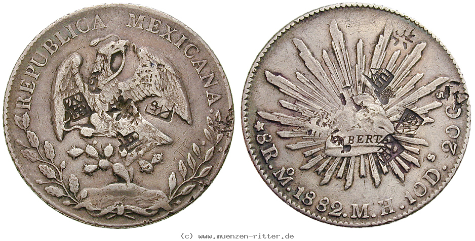 Klicken Sie auf das Bild um es auf Ihrem Rechner zu speichern mexiko-republik-8-reales/14192.jpg