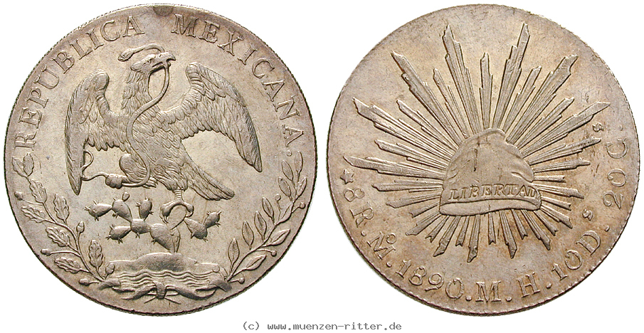 Klicken Sie auf das Bild um es auf Ihrem Rechner zu speichern mexiko-republik-8-reales/14199.jpg