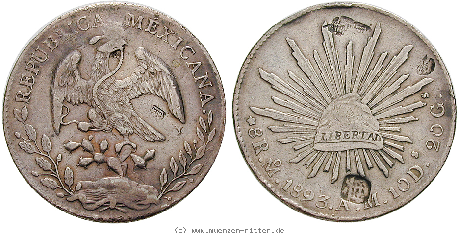 Klicken Sie auf das Bild um es auf Ihrem Rechner zu speichern mexiko-republik-8-reales/14204.jpg