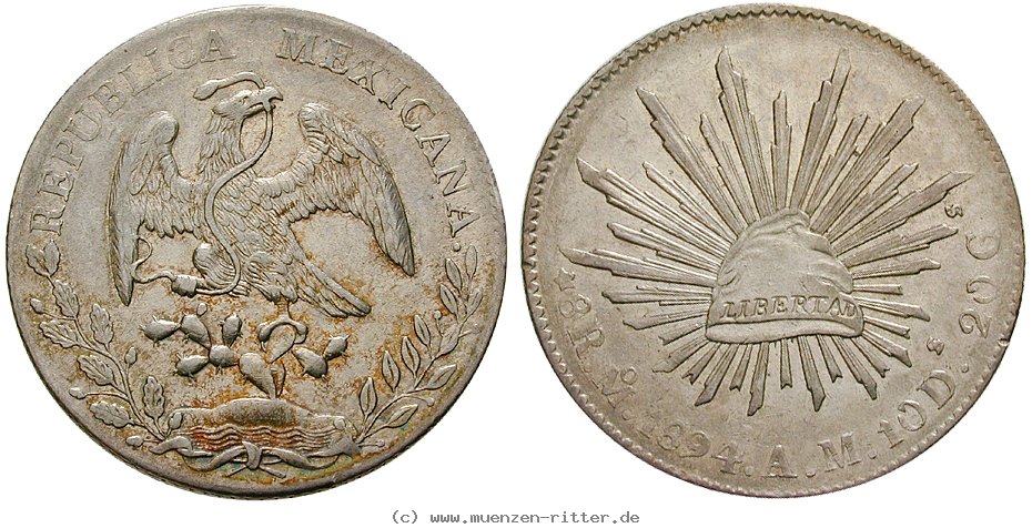Klicken Sie auf das Bild um es auf Ihrem Rechner zu speichern mexiko-republik-8-reales/14208.jpg