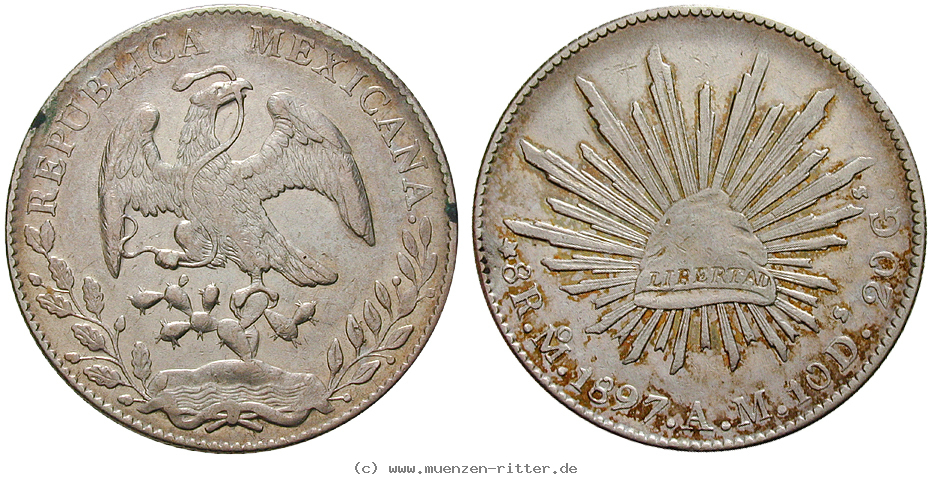 Klicken Sie auf das Bild um es auf Ihrem Rechner zu speichern mexiko-republik-8-reales/14213.jpg