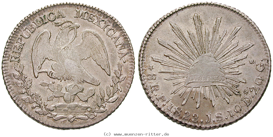 Klicken Sie auf das Bild um es auf Ihrem Rechner zu speichern mexiko-republik-8-reales/14282.jpg