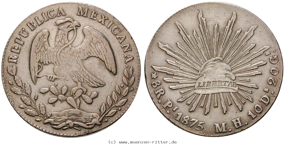 Klicken Sie auf das Bild um es auf Ihrem Rechner zu speichern mexiko-republik-8-reales/14295.jpg
