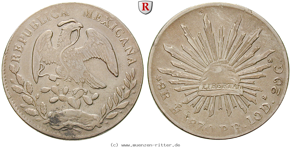 Klicken Sie auf das Bild um es auf Ihrem Rechner zu speichern mexiko-republik-8-reales/14324.jpg