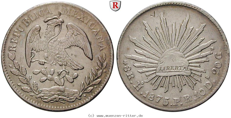 Klicken Sie auf das Bild um es auf Ihrem Rechner zu speichern mexiko-republik-8-reales/14326.jpg