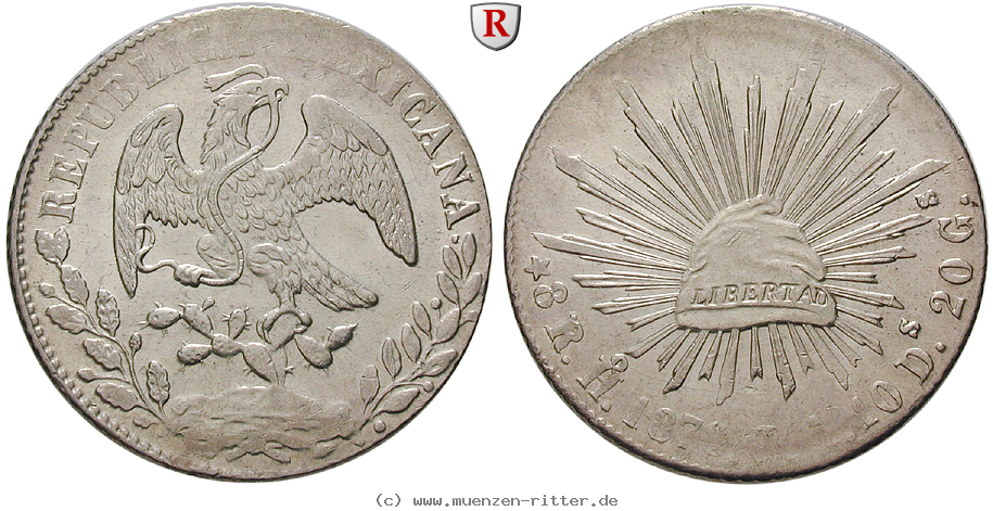 Klicken Sie auf das Bild um es auf Ihrem Rechner zu speichern mexiko-republik-8-reales/14328.jpg