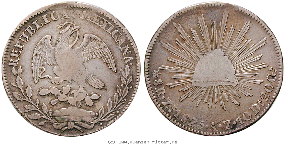 Klicken Sie auf das Bild um es auf Ihrem Rechner zu speichern mexiko-republik-8-reales/14356.jpg