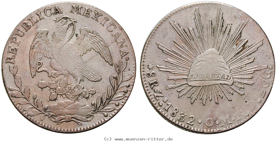 Klicken Sie auf das Bild um es auf Ihrem Rechner zu speichern mexiko-republik-8-reales/14360.jpg