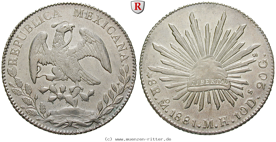 Klicken Sie auf das Bild um es auf Ihrem Rechner zu speichern mexiko-republik-8-reales/83440.jpg