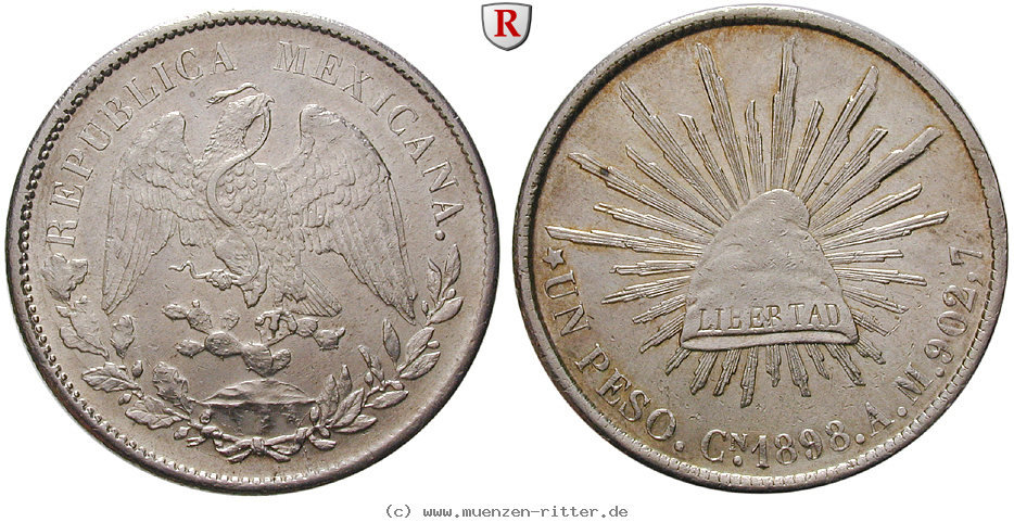Klicken Sie auf das Bild um es auf Ihrem Rechner zu speichern mexiko-republik-peso/13961.jpg