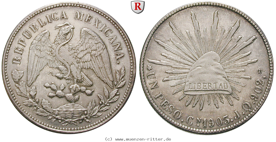 Klicken Sie auf das Bild um es auf Ihrem Rechner zu speichern mexiko-republik-peso/13970.jpg