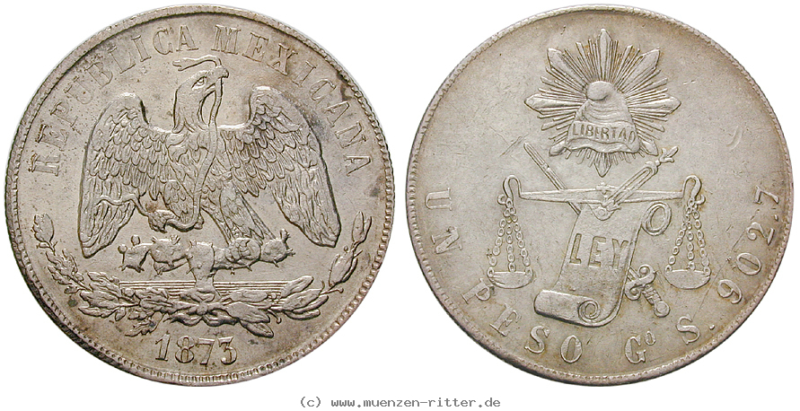 Klicken Sie auf das Bild um es auf Ihrem Rechner zu speichern mexiko-republik-peso/14115.jpg
