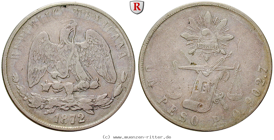 Klicken Sie auf das Bild um es auf Ihrem Rechner zu speichern mexiko-republik-peso/14306.jpg
