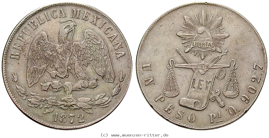 Klicken Sie auf das Bild um es auf Ihrem Rechner zu speichern mexiko-republik-peso/14307.jpg