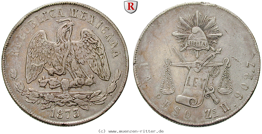 Klicken Sie auf das Bild um es auf Ihrem Rechner zu speichern mexiko-republik-peso/14408.jpg