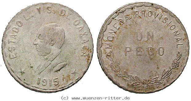 Klicken Sie auf das Bild um es auf Ihrem Rechner zu speichern mexiko-revolutionspraegungen-peso/13896.jpg