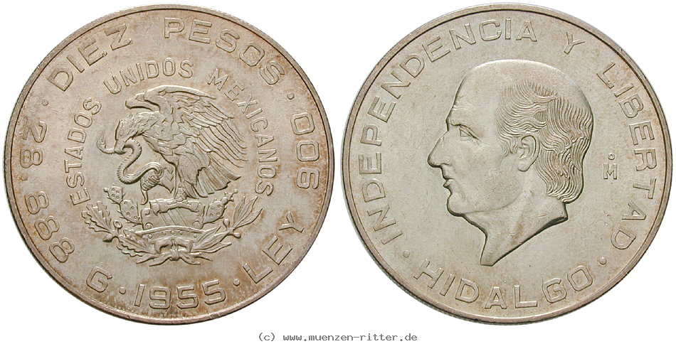 Klicken Sie auf das Bild um es auf Ihrem Rechner zu speichern mexiko-vereinigte-staaten-10-pesos/14468.jpg