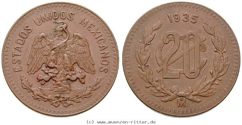 Klicken Sie auf das Bild um es auf Ihrem Rechner zu speichern mexiko-vereinigte-staaten-20-centavos/14540.jpg
