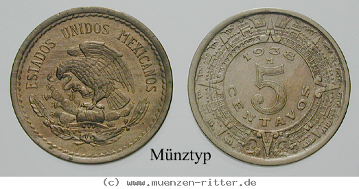 Klicken Sie auf das Bild um es auf Ihrem Rechner zu speichern mexiko-vereinigte-staaten-5-centavos/14517.jpg